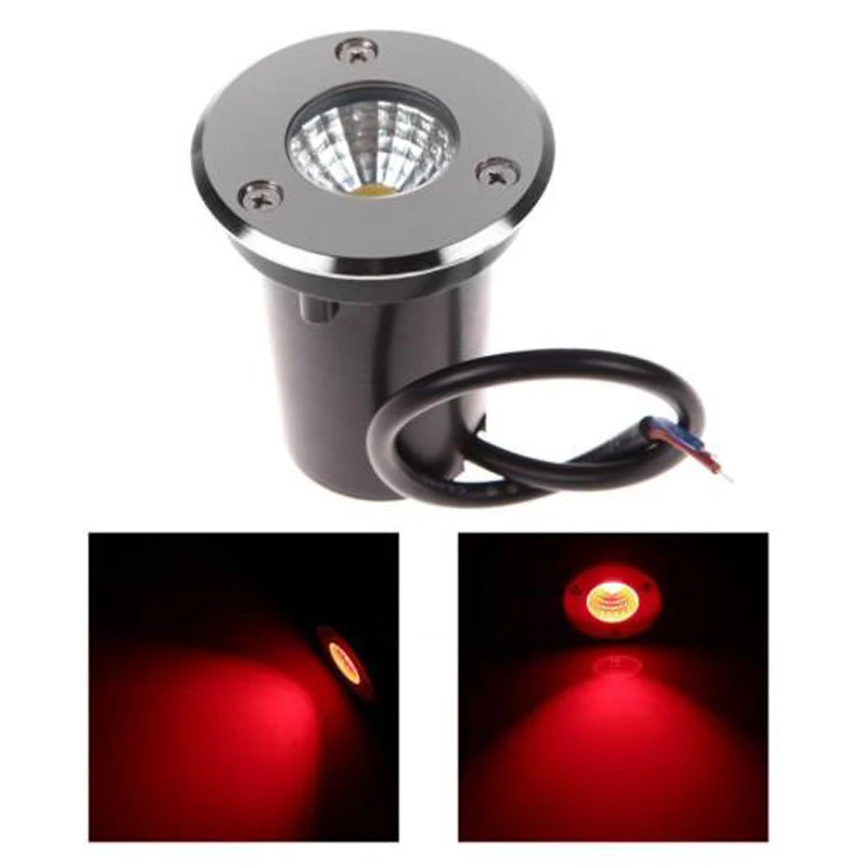 3W COB Buried Lamp LED Underground Pathway Garden Square Light IP67 Waterproof Home Garden Supplies