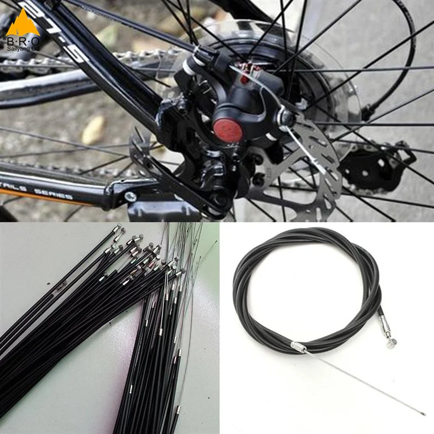 Универсальная MTB горная велосипедная линия тормозного кабеля внутренний тросик 170 см Велосипедный тормозной кабель велосипедные аксессуары