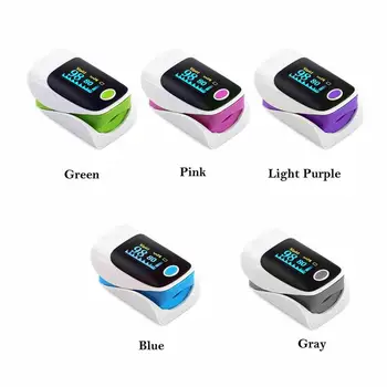 

Oximeter Finger Clip Heart Beat Monitoring Finger Oxygen Heartbeat Pulse Blood Oxygen Saturation Detector Led Screen