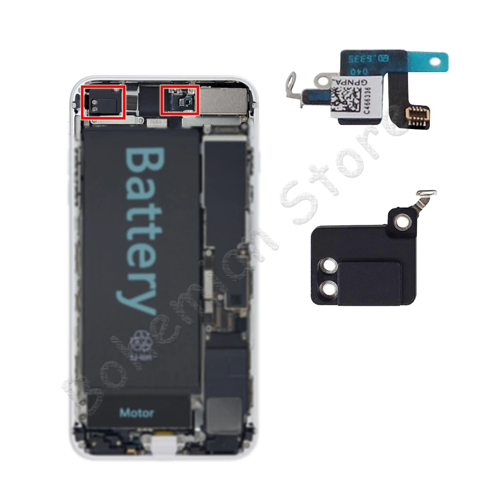 Wifi Bluetooth NFC Wi-Fi gps антенна сигнала гибкий кабель Крышка для iPhone 7 8 плюс оригинальные запасные части