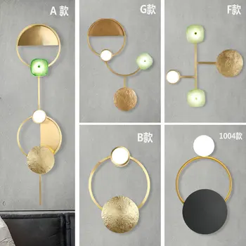 

loft abajur wood bedside bedroom aisle monkey lamp wall lights for home