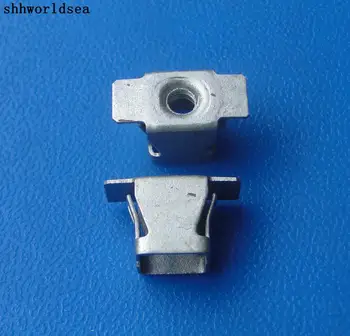 

Shhworldsea Zinc Clear Iron Fastener Retainer Clip For GM 11518531