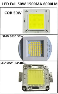 Полный Вт светодиодный COB 3030 мощностью 10 Вт, 20 Вт, 30 Вт, 50 Вт 1500MA 32V 6500LM 1500MA светодиодный чип-диод 50 Вт высокой мощности Светодиодный светильник для уличный светильник - изображение