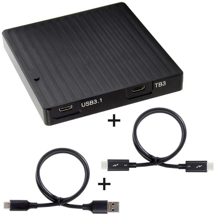Usb3.1 type-C Usb 3,0 Usb2.0 Pci Express Pci-E Thunderbolt 3 для Nvme Ngff M-Key Ssd картридж корпус Thunderbolt кабель