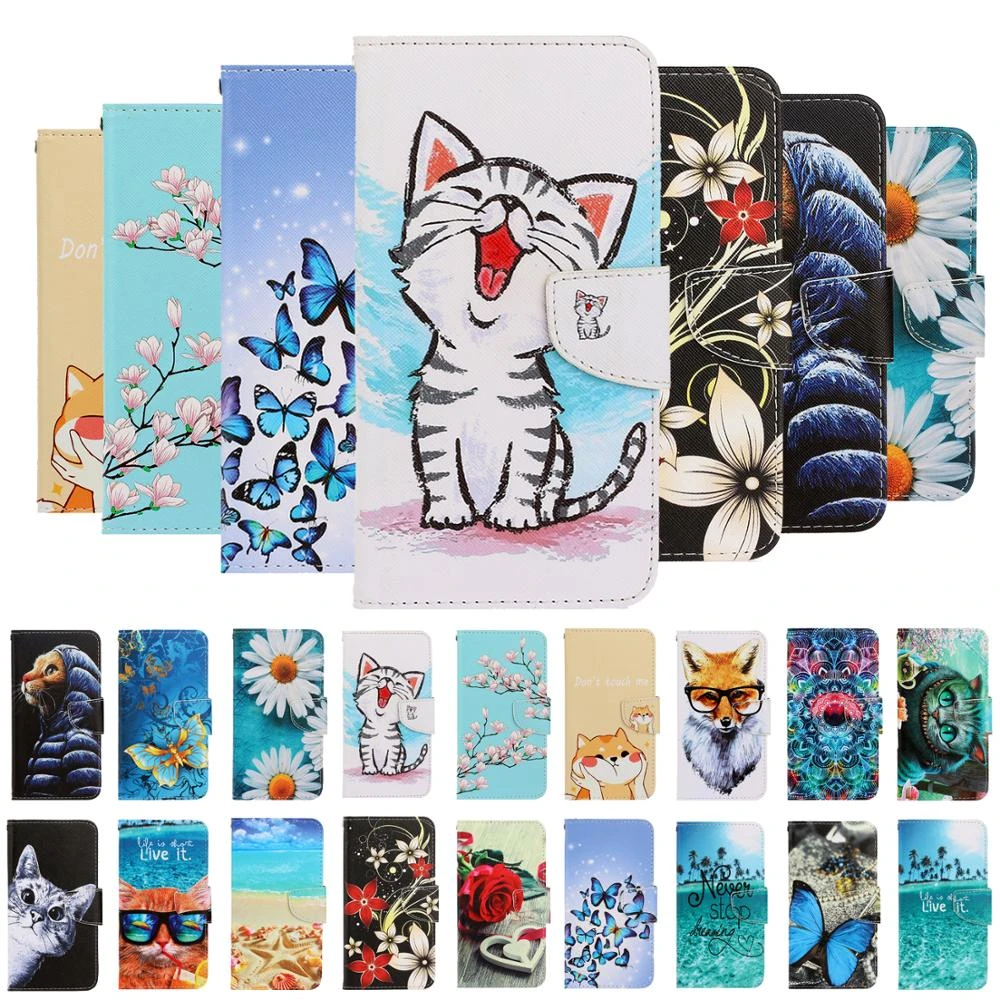 cute huawei phone cases For Huawei P Smart FIG-LX1 2020 Leather Case na For Huawei P Smart PSmart 2019 POT-LX1 Case Cute Flip Cover Wallet Magnet Fundas cute phone cases huawei