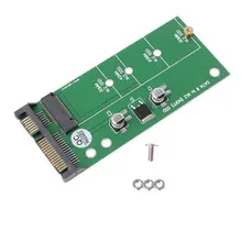 M.2 Ngff To Sata3 Hard Disk Adapter Card Stable / High Speed Ngff Solid State Drive To 2.5 Sata Smart Compatibility