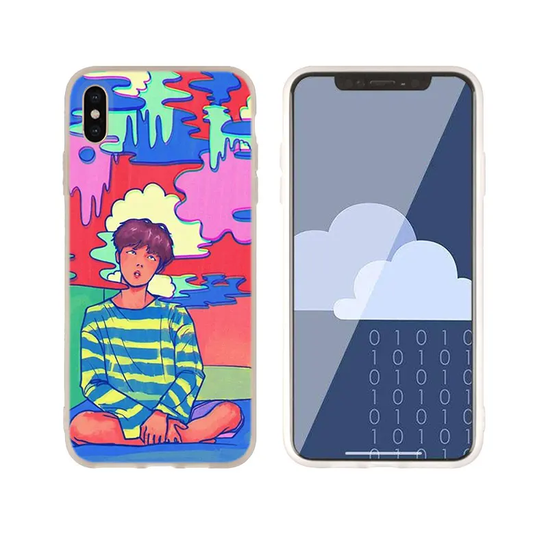 Soft Cover Phone Case FOR iPhone 11 Pro Max X XS Max XR For iPhone 5 5S SE 6S 6 4 4S 7 8 Plus Bangtan Boys Hope World Cases - Цвет: 0hchangp 3