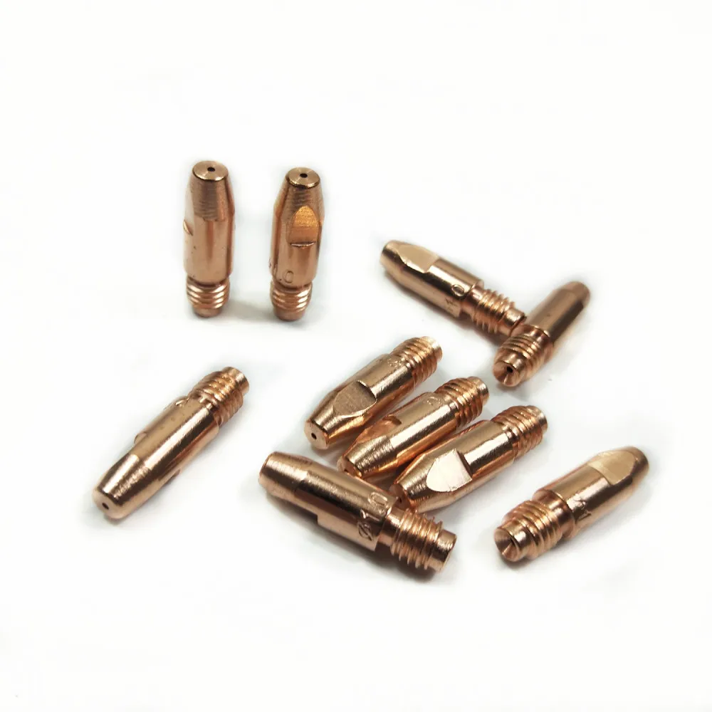 Contact Tips CuCrZr MIG Torches Gun10pcs 36KD  0.8/1.0/1.2mm Welding Accessories 