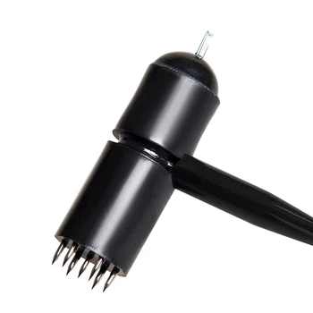 

Traditional Chinese Double Head Plum Blossom Needle Skin Seven Star Needle Blood Needle Cupping Acupuncture Treatment