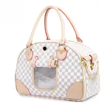 Сумка для домашних животных из искусственной кожи, сумка для собак, спальный мешок, складная сумка для путешествий, переносная сумка для кошек