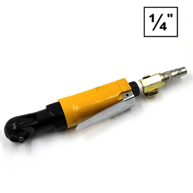 1/2 1/4 3/8 Pneumatic Air Ratchet Wrench Mini Spanner Wrench Car Bicycle Repair Tools With Speed Regulation Adjust Torque Wrench - Цвет: 3