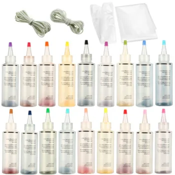 

18/12pcsTulip One Step Popular Tie Dyes Vibrant Fabric Textile Permanent Paint Kits Tie Dye Kit Fabric Textile Permanent Paint
