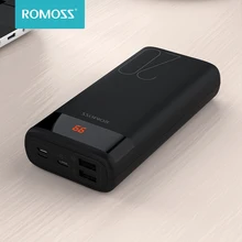 ROMOSS – batterie externe Ares 20, 20000 mAh, chargeur double USB, avec affichage LED, pour iPhone Hauwei, 20000 mAh