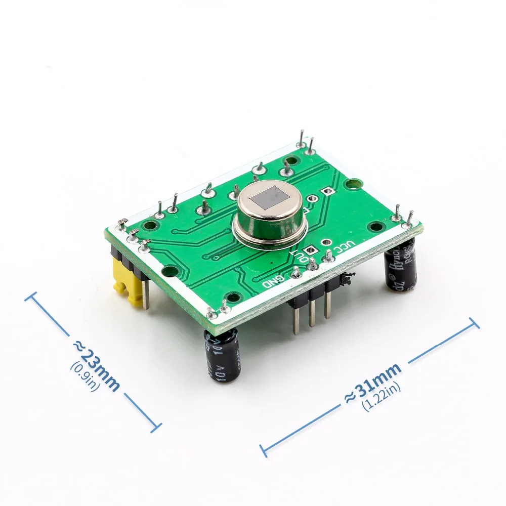1 шт. SR501 HC-SR501 Отрегулируйте пироэлектрический инфракрасный PIR модуль датчик движения модуль детектора для arduino