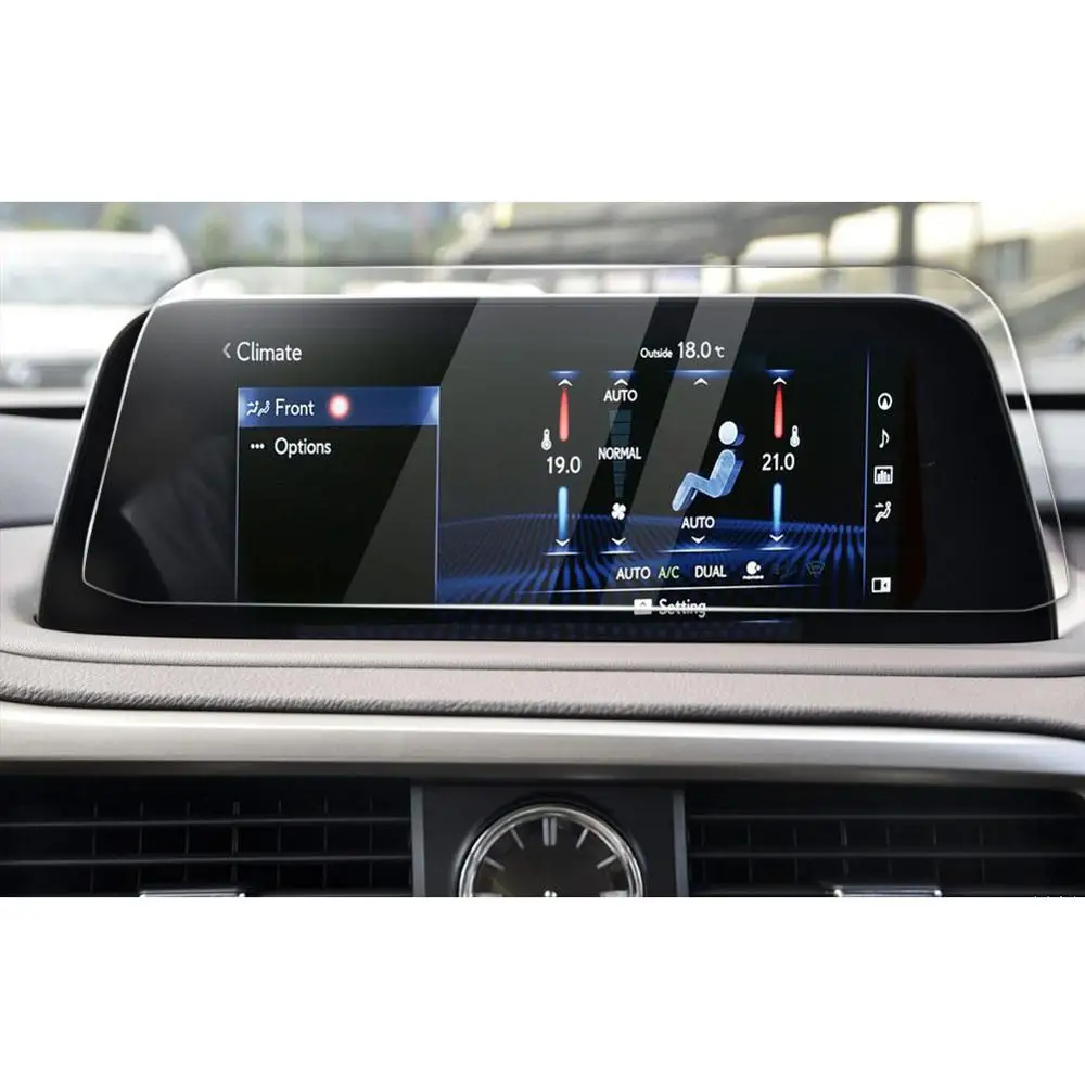LFOTPP для Lexus RX 300 350 450 LHD Автомобильный навигатор закаленное стекло экран протектор дисплей для автомобиля авто Интерьер Защитная Наклейка - Название цвета: 8inch