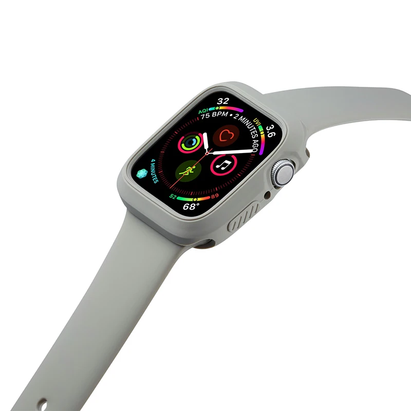 Силиконовый ремешок для Apple Watch 5 4 44 мм 40 цветной iWatch браслет серии 5/4 серия твердый