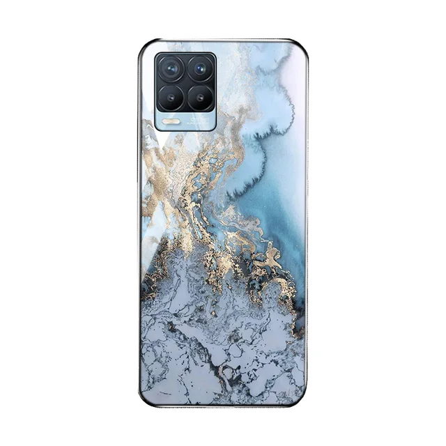 Retro Style Phone Case For Oppo Realme 8 Pro Cases Tempered Glass For Oppo R9 R11S R17 R11 Pro R50 Mirror Realme 5 6 7 Pro Cover J314