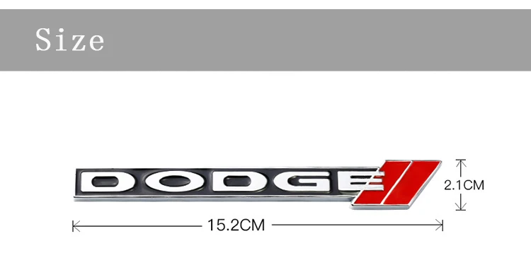 Автомобильная 3D металлическая наклейка для Dodge Challenger caliber journey ram 1500 nitro логотип, эмблема на задний багажник, эмблема, эмблема для тела, наклейки для ремонта