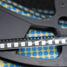 100 шт./лот синий светильник 5050 SMD светодиодный Диод супер яркий 5050 Светодиодный