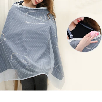 

Breastfeeding Cover Multifunctional Nursing Covers Cotton Nursing Sling Large Size Baby Infant Feeding Scarf Apron Cloth