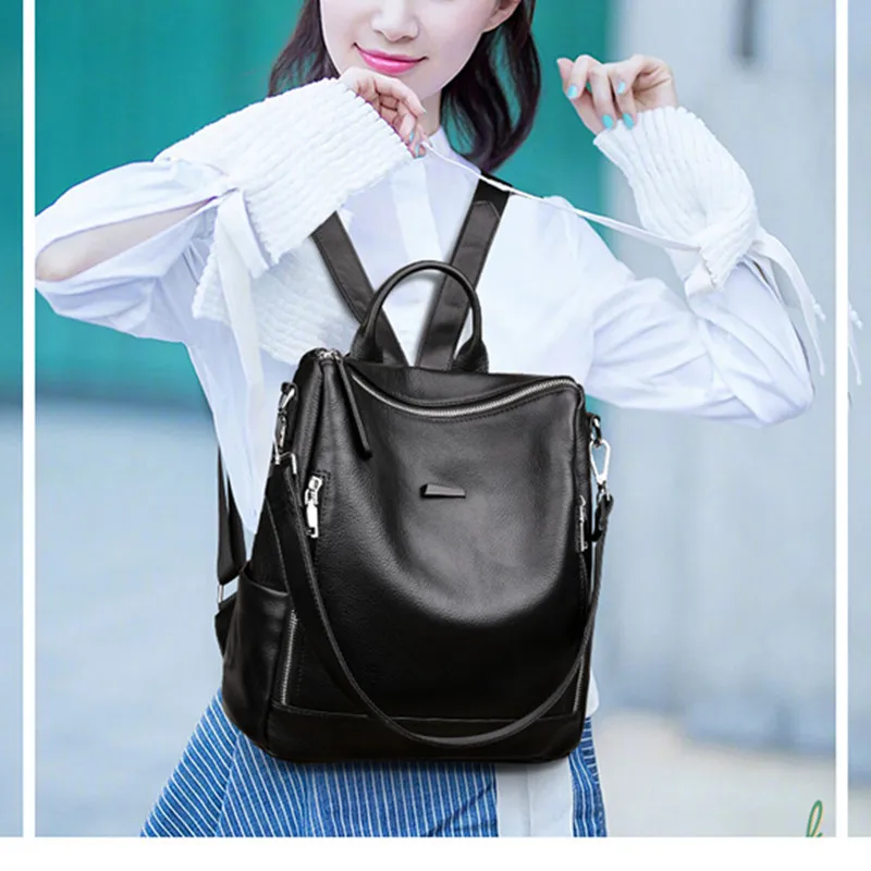 

ladies bag women handbag high-quality leather shoulder multi-function practical fashion travel 2019 new JIULIN
