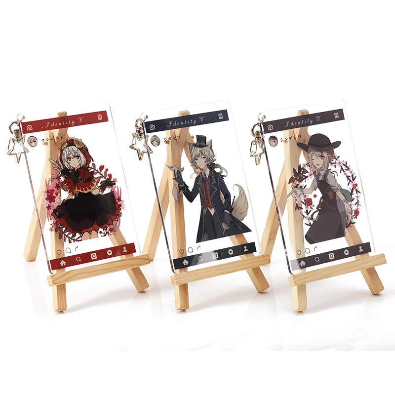 

Identity V keychain Joseph Desaulniers Fiona Gilman Tracy Reznik Emily Dale Emma Woods Marta bettenfell cartoon acrylic key ring