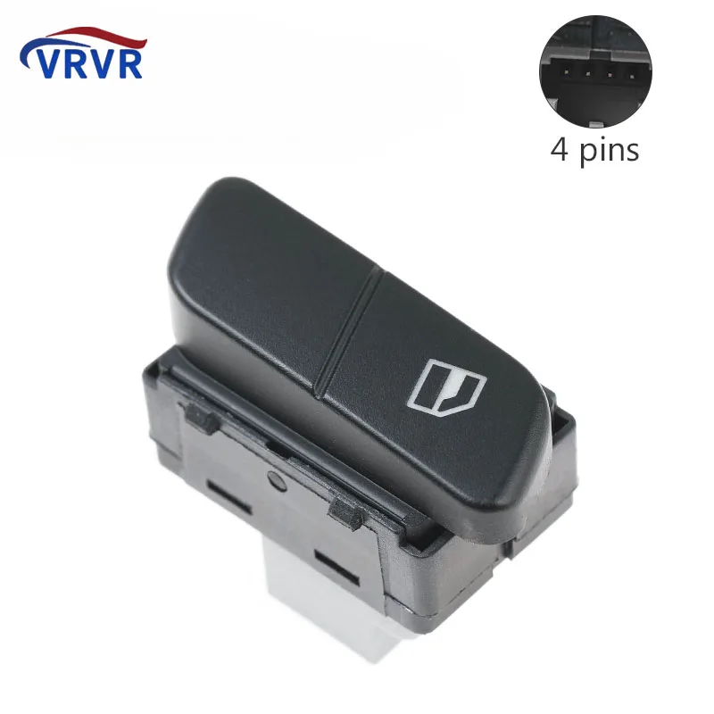 Switch Switch Interruttore Singolo Finestra A 4 Pin Per Vw Polo 2002-2010 Fox 2004-2010 Parati 2006-2010 Gol 2006-2010