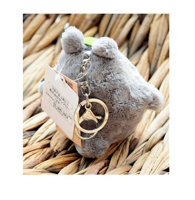10 см kawaii totoro плюшевая игрушка аниме брелок Тоторо игрушка плюшевая Тоторо кукла подвеска плюшевая кукла K0048