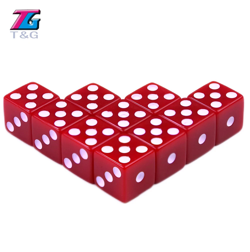 10 шт. пластиковые белые игральные кости 12 мм 7 цветов|white dice|game dicedice 12mm |