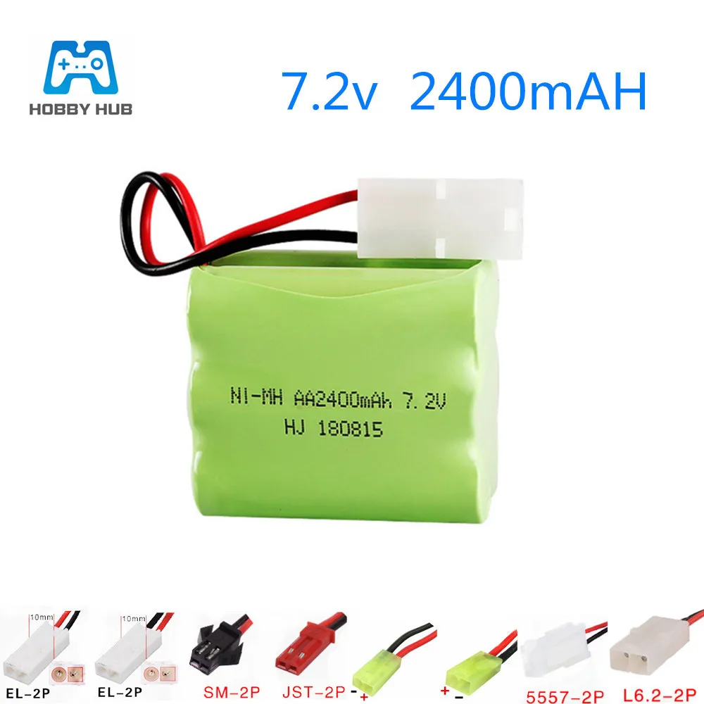 Аккумулятор Hobby Hub 7 2 В 2400 мА/ч для игрушек с дистанционным управлением