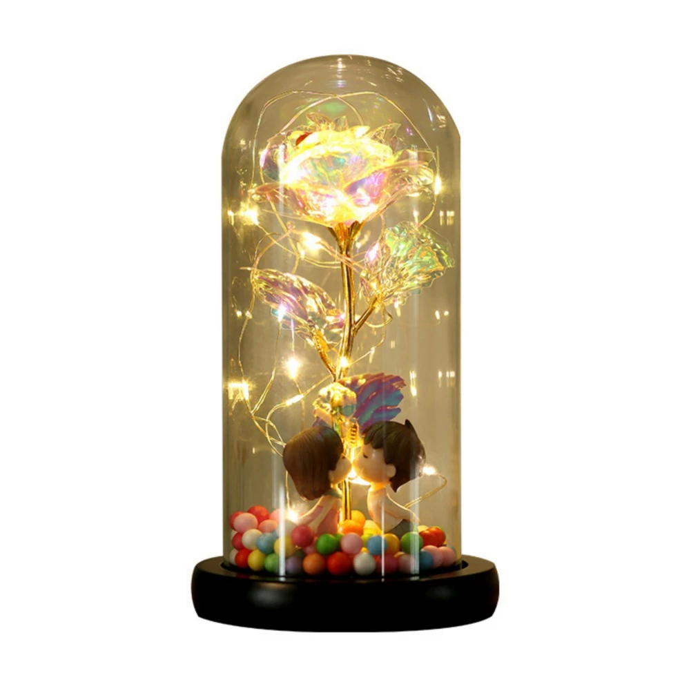 Starry Sky Immortal Rose LED Light for