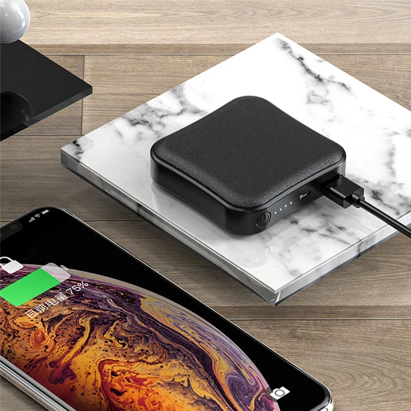 Мини Внешний аккумулятор 10000 мАч портативный USB внешний аккумулятор зарядное устройство для мобильного телефона для iPhone 11 Pro Xiaomi повербанк