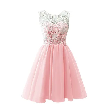 

High quality Weddings Lace Tulle Girl Dress For 3-12 yrs Kids Pageant Party Wedding Bridesmaid Ball Gown Prom dress