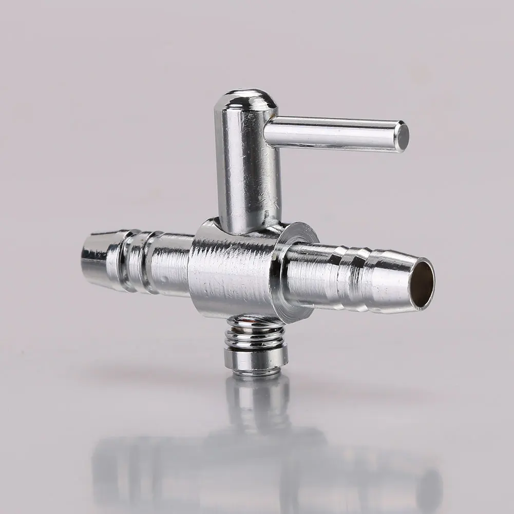 SOLEDI Inline Air Aquarium Pump Aquarium Air Flow Controller Lever Control Switch Home Single Way Valve Manifold