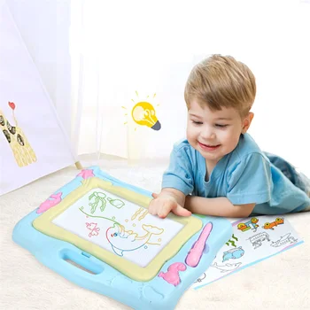 

Multi-Function Magnetic Drawing Board Desk Toys Painting Graffiti Board Games For Children Girls Educational Writing Table Toy