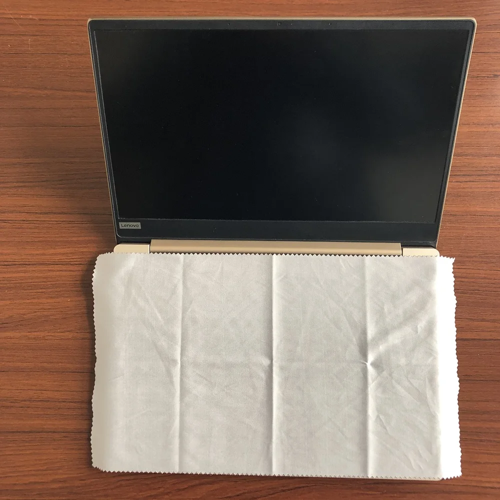 Microfiber dustproof cleaning cloth for notebook keyboard 20*35cm 4PCS