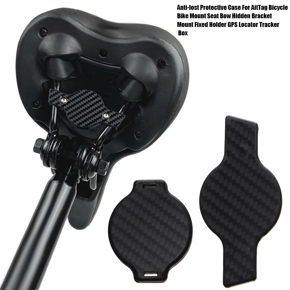 For Airtag Bike Seat Mount Road Bicycle Support Holder Mountain Bike