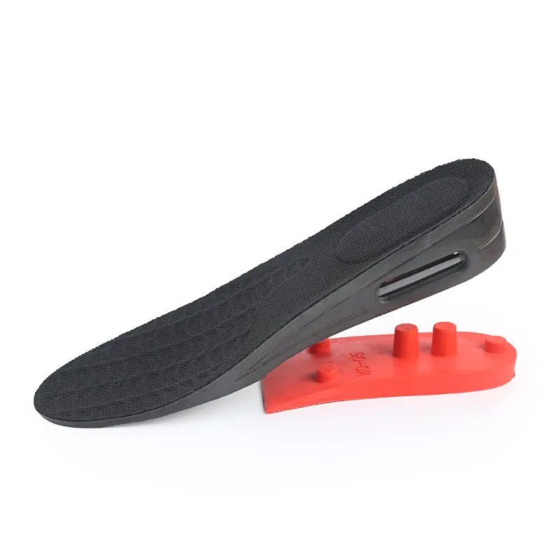

Pu Sports Elevator Insole Hidden Air Cushion Heightening Insole 5cm Damping Extra High Full Cushion Comfortable Casual MEN'S AND