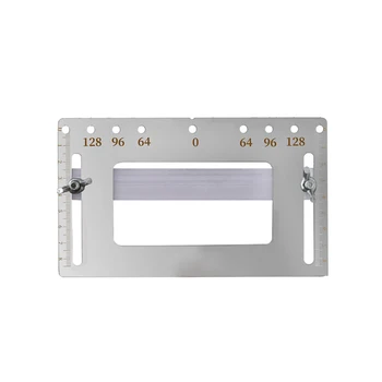 

Practical Simple Portable Stainless Steel Door Furniture Handle Hole Punch Locator Wood Drilling Anchor Guide Woodworking Tools