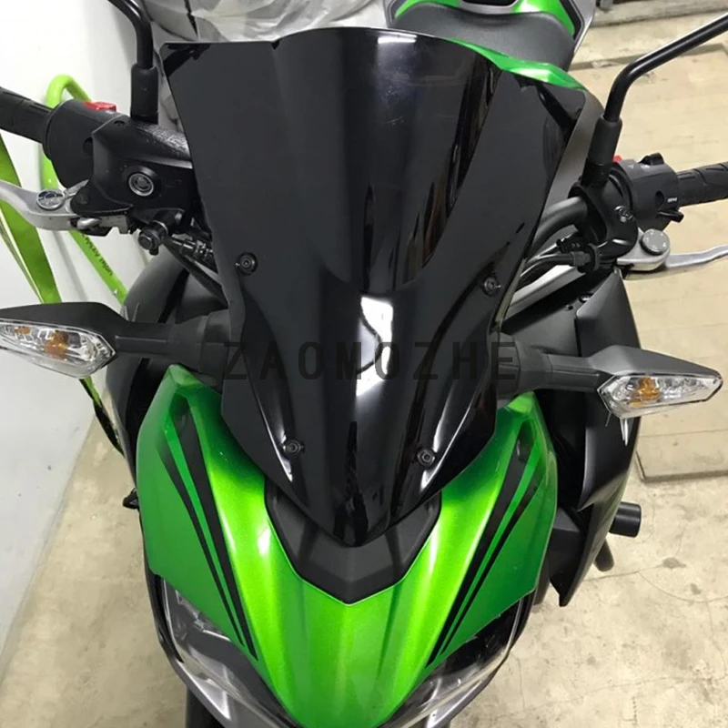Для Kawasaki Ninja Z900 Z 900 ZR900 ZR 900 мотоцикл лобовое стекло ветровое стекло ветрозащитный двойной пузырь