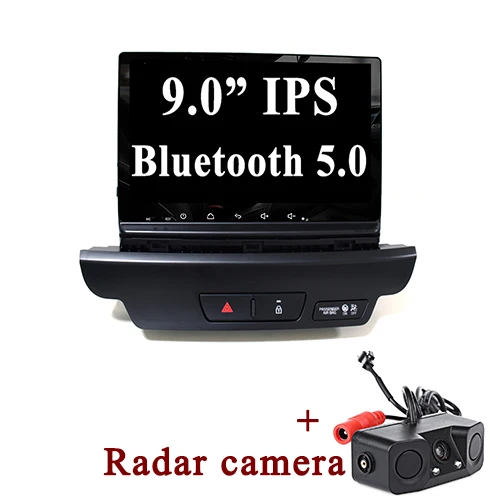 with Radar camera YAZH 2 Din 9," ips Android 9,0 пирог автомобиля головное устройство для KIA Ceed с SWC/4 K видео/встроенное зеркало-Ссылка для Apple/Androd - Цвет: with Radar camera