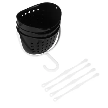 

New 3 Tier Shower Bathroom Rack Plastic Hanging Over Basket Tidy Bathroom Kitchen Organiser Holder Kitchen Hanging Baskets Rack