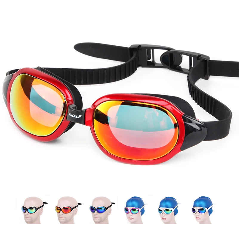 Новые поступления, брендовые профессиональные очки для плавания, очки для взрослых, водонепроницаемые, для плавания, УФ, анти-туман, регулируемые очки для воды, очки для бассейна