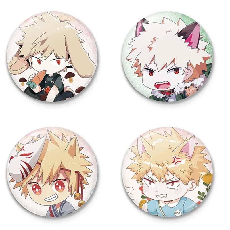 Значок моя геройская Академия Boku No Hero мидория Izuku Bakugou Katsuki Todoroki Shoto значок брошь