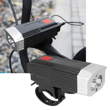 

Waterproof Bike LED Flashlight Charging Front Light Horn High Brightness Intelligent Alarm Cycling Equipment Horn Front Light