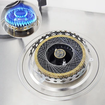 

Cooker Circle Gas Stove Net Adapter Energy-Saving Stainless Steel Kitchen Accessories Mesh Windproof Metal Wire Cover Case