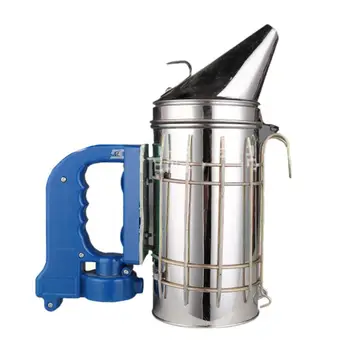 

Stainless Steel Electric Bee Hive Smoker USB Rechargeable Beehive Airflow Bellow Smoke Output Beekeeping Equipment for Beekeeper