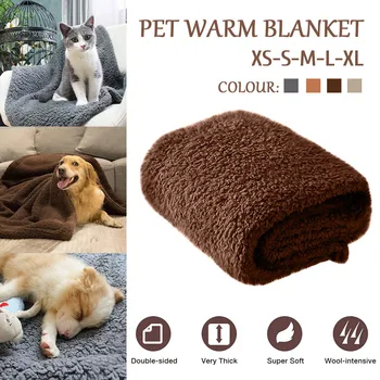 

Luxury Pet Dog Coral Fleece Cat Solid Cat Color Dog Towel Pet Cat Towel Rug Warm Towel Blanket Sleeping Towel Dropshipping C