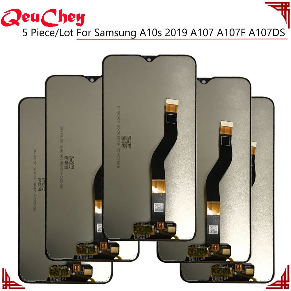 ЖК-дисплей Amoled 5 шт./лот A10s для Samsung Galaxy A107/DS A107F A107FD A107M с сенсорным экраном и