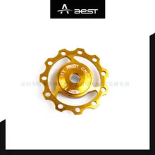 St cnc обработка анода направляющее колесо 11 зуб керамический направляющий колесный керамический подшипник